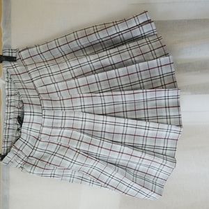 Plaid kilt miniskirt NWT size S